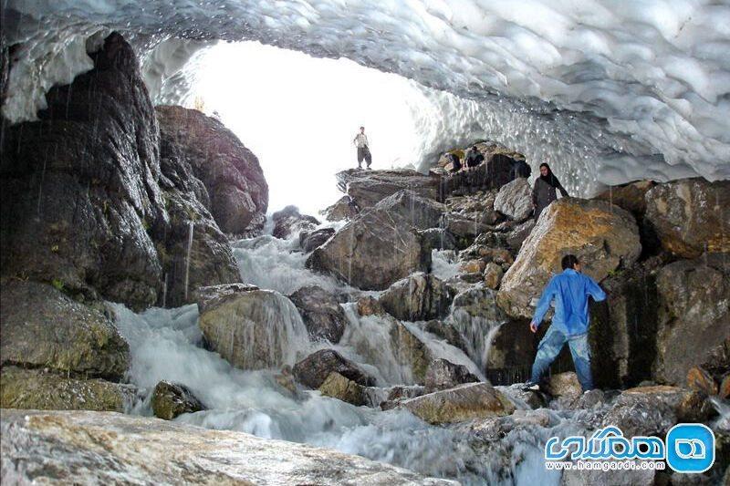 تونلی زمستانی در دل تابستان