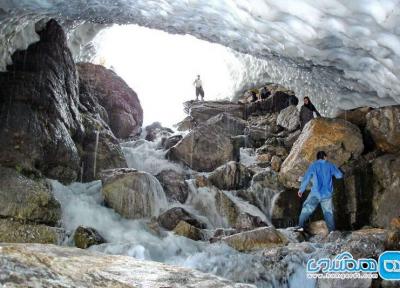 تونلی زمستانی در دل تابستان