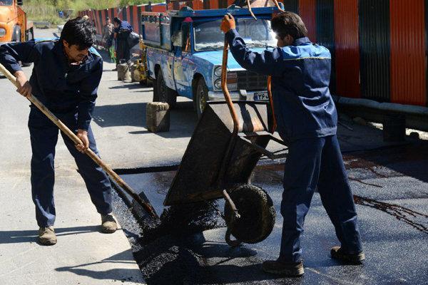 لکه گیری خیابان کوشا در دستور کار مدیریت شهری لکه گیری خیابان کوشا در دستور کار مدیریت شهری