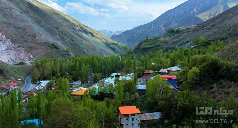 روستای بیلقان کرج ، طبیعت گردی اطراف تهران