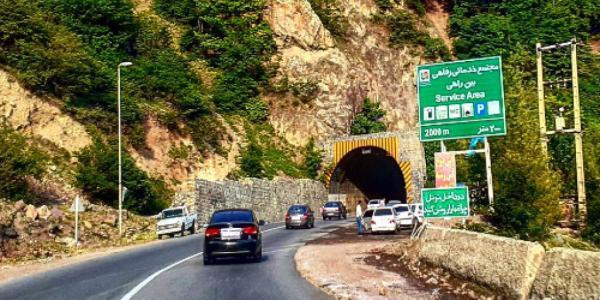 جاده چالوس تا اطلاع بعدی یک طرفه شد جاده چالوس تا اطلاع بعدی یک طرفه شد