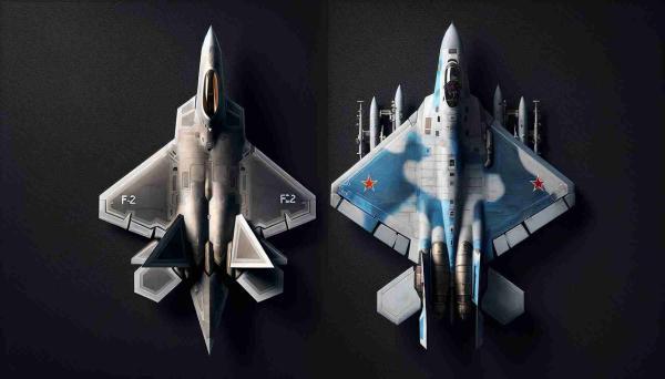 روسی یا آمریکایی؛ آسمان زیرپای کدام جنگنده است؟، عکس